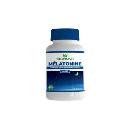 BIONUVA MELATONINE 3MG 30 GELULES